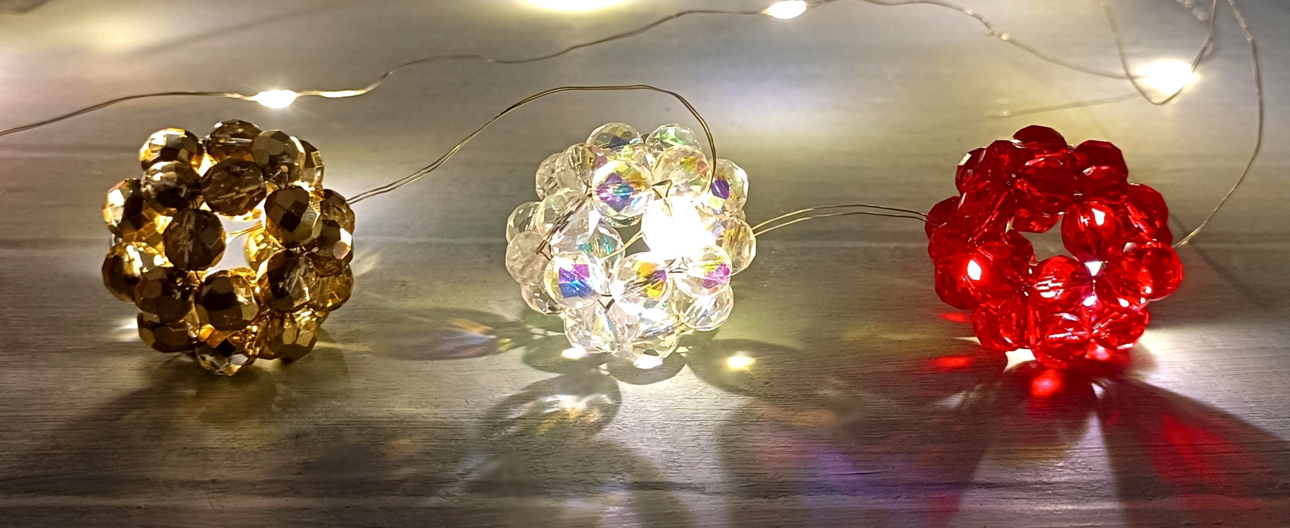 kuličky svítící banner web